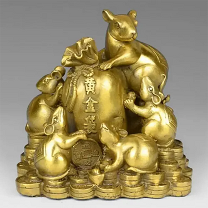 Brass gold kangaroo home and office decorations