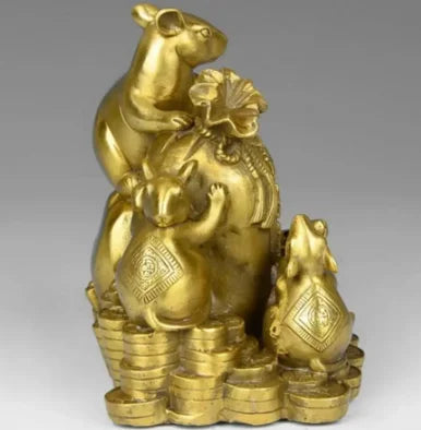 Brass gold kangaroo home and office decorations