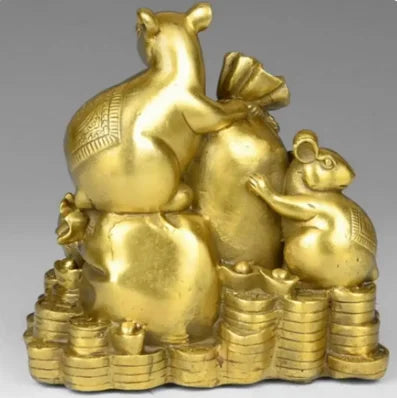 Brass gold kangaroo home and office decorations