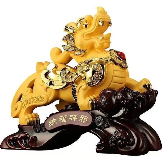 Brave PI xiu furnishings feng shui home decoration accessories living room wine cabinet office decoration home decoration statue
