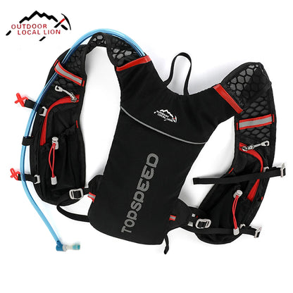 Breathable Running Backpack Trail Bicycle Cycling Backpacks Rucksack Hydration Sport Bag Light Waterproof Riding Bike Back Pack