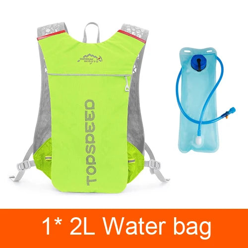 Breathable Running Backpack Trail Bicycle Cycling Backpacks Rucksack Hydration Sport Bag Light Waterproof Riding Bike Back Pack