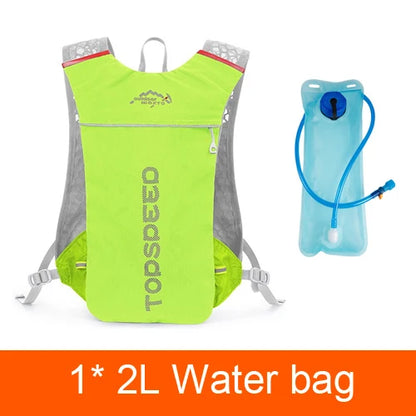 Breathable Running Backpack Trail Bicycle Cycling Backpacks Rucksack Hydration Sport Bag Light Waterproof Riding Bike Back Pack