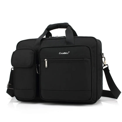 Briefcase Men Waterproof Oxford Handbag Male Large Capacity Laptop Bags Business Office Document Bag Travel bag