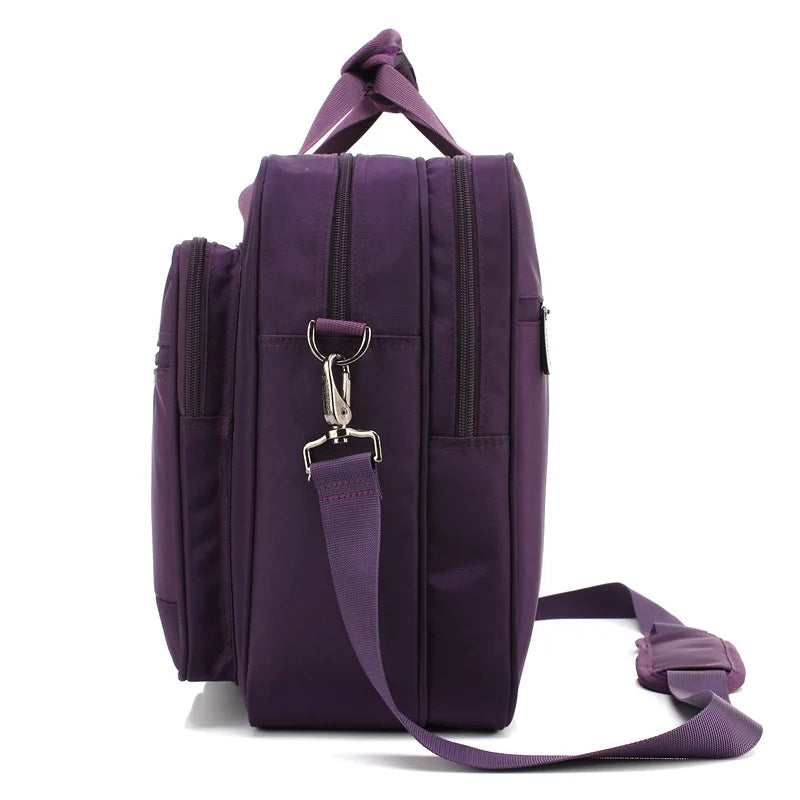 Briefcase Men Waterproof Oxford Handbag Male Large Capacity Laptop Bags Business Office Document Bag Travel bag