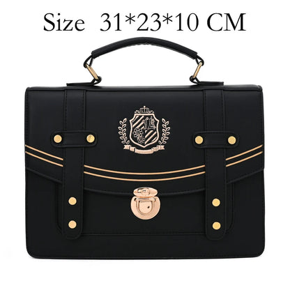 British Style Girls Students Backpacks Handbags Lolita JK Shoulders Bag Messenger Bags Briefcase Bookbags