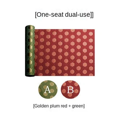 Brocade Tea Mat Zen Waterproof Tea Mat Linen Tea Mat Table Runner Fabric Craft Chinese Brocade Tea Table Tablecloth Cotton Linen