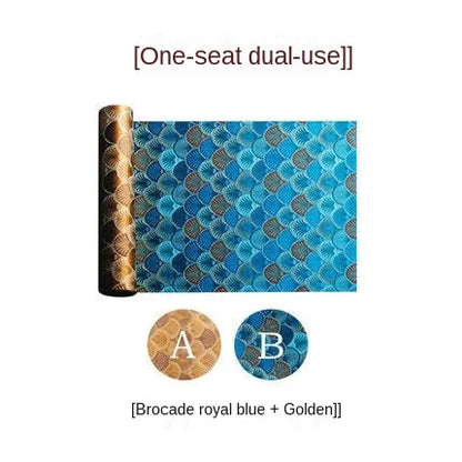 Brocade Tea Mat Zen Waterproof Tea Mat Linen Tea Mat Table Runner Fabric Craft Chinese Brocade Tea Table Tablecloth Cotton Linen