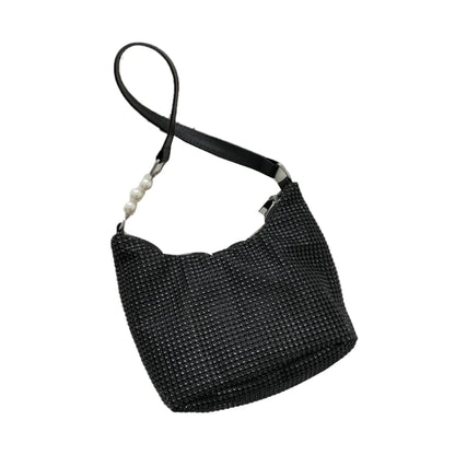 Bucket Bag Zipper Shoulder Purse Mini Tote Small Handbag Purse Evening Clutch Wedding Purse for Prom Party