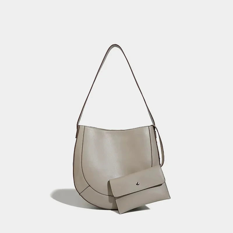 Bucket Large Capacity Sherry Women's 2024 Popular Versatile Shoulder High-end Niche Crossbody Bag