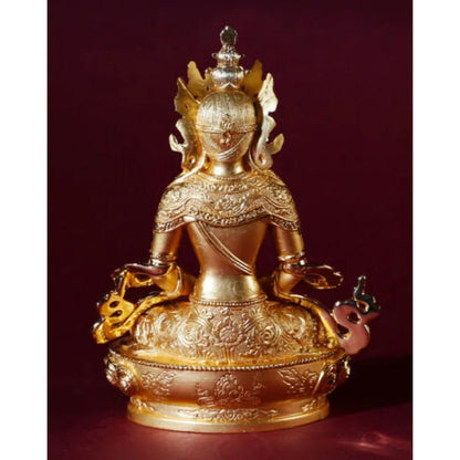 Buddhism Amitayus Amitabha Meditation Buddha of wealth luck Divinity statue