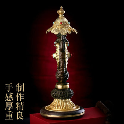 Buddhism High-grade brass worship Buddhist implement HOME family effective protection Nepal Eight Auspicious Symbol of Buddhism