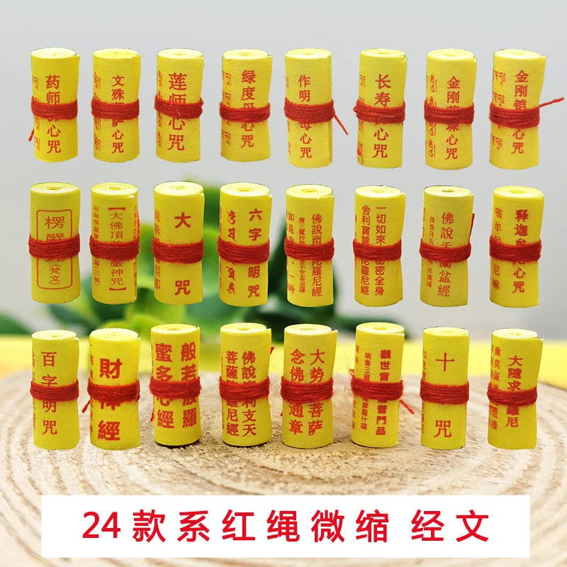 Buddhist supplies Buddhism crystal Sarita stupa Pagoda HOME shrine talisman buddha dagoba tower + 24p buddha gods Mini Scripture