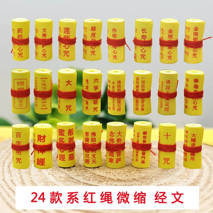 Buddhist supplies Buddhism crystal Sarita stupa Pagoda HOME shrine talisman buddha dagoba tower + 24p buddha gods Mini Scripture