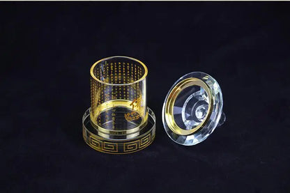 Buddhist supplies Buddhism crystal Sarita stupa Pagoda HOME shrine talisman buddha dagoba tower + 24p buddha gods Mini Scripture