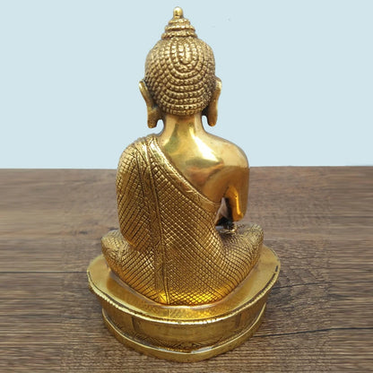 Buddhist supplies GOOD HOME OFFICE CAR SHOP worship buddha statue Buddhism Sakyamuni all-powerful buddha copper  buddha statue