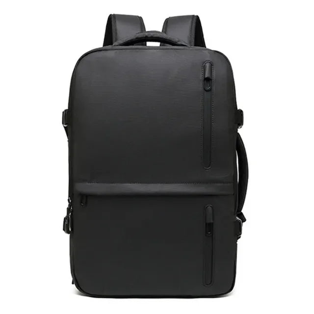 Business Backpack Fashion Mens USB Charging Multifunction Travel 15.6in Laptop Male Backpacks Large Capacity Expansion Black Bag