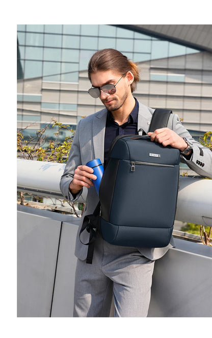 Business Backpack Men Luxury Anti-theft Waterproof School Laptop Backpacks USB Charging Travel Bag Aesthetic Backpack Design