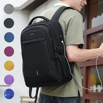 Business Backpack for Men Casual Multifunctional 2024 Fashion Water Resistant Travel Office Laptop Backpacks School Bags Teenage