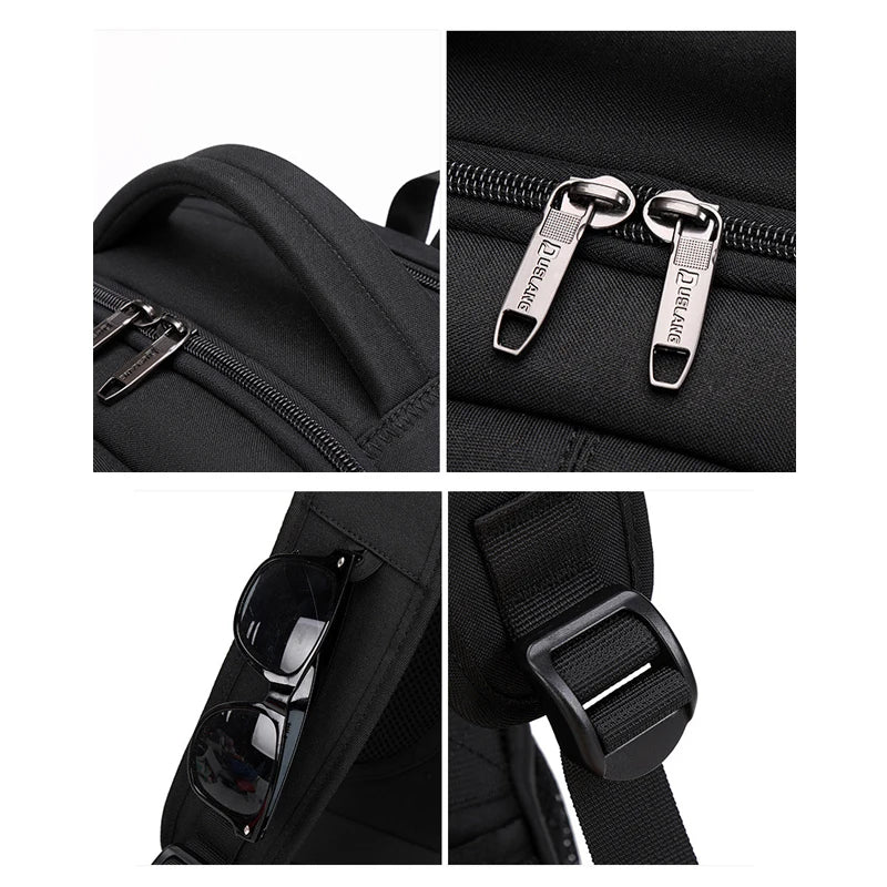 Business Backpack for Men Casual Multifunctional 2024 Fashion Water Resistant Travel Office Laptop Backpacks School Bags Teenage