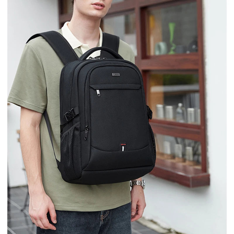 Business Backpack for Men Casual Multifunctional 2024 Fashion Water Resistant Travel Office Laptop Backpacks School Bags Teenage