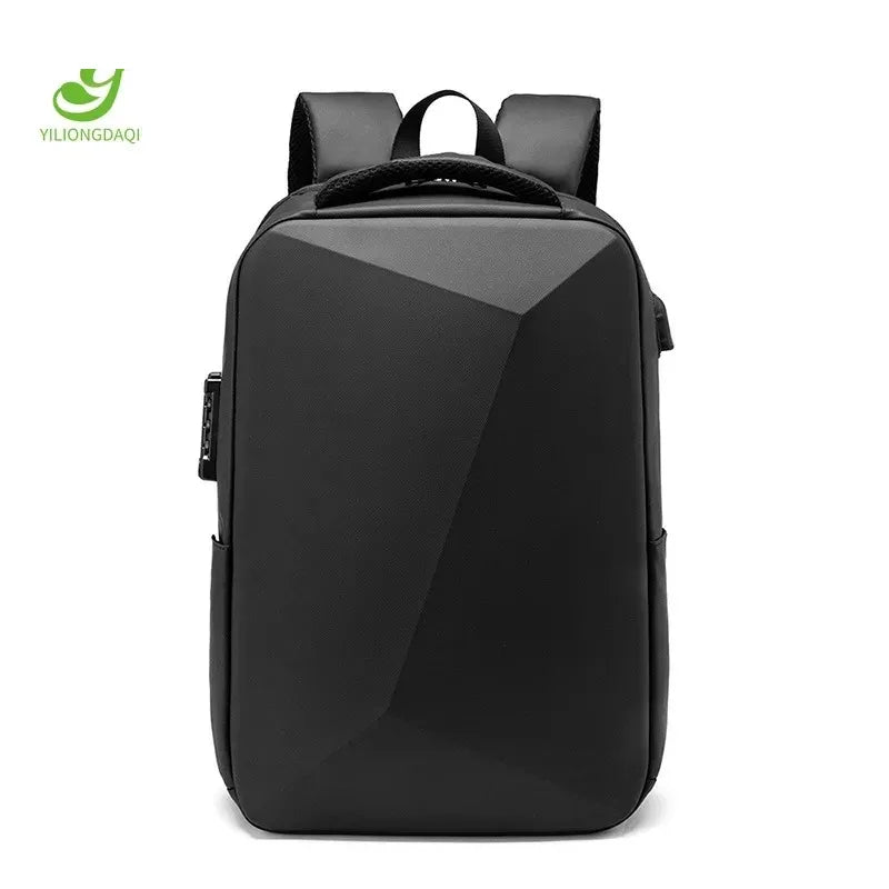 Business Expandable Backpack For Men Laptop TSA Keyless Anti-theft Waterproof School Backpacks Hard Shell USB Travel Bag New