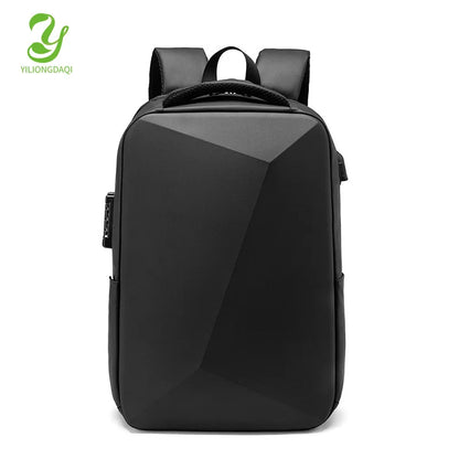 Business Expandable Backpack For Men Laptop TSA Keyless Anti-theft Waterproof School Backpacks Hard Shell USB Travel Bag New