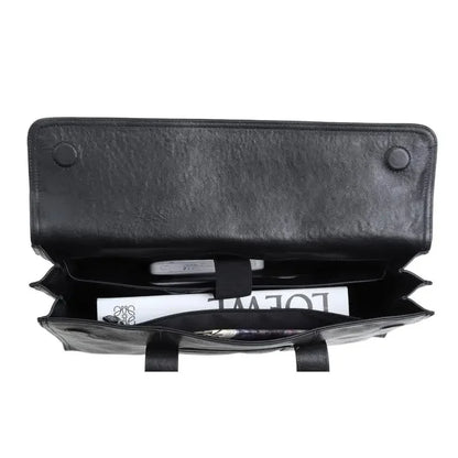 Business Genuine Leather Men Briefcases High Quality Cowhide Handbag Large Capacity Shoulder Messenger 15.6 "Inch Laptop Bag