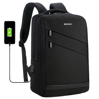Business Laptop Backpacks 14 15.6 Inch Fashion Men Travel bag Backpack Multifunction Nylon School bags for Teenagers sac mochila