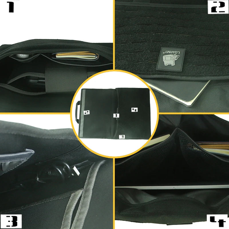 Business Laptop Bag 15Inch Laptops Case Slim Computer Bag for Men Women Waterproof Messenger Shoulder Bag with USB Charging Port