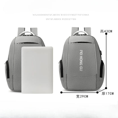 Business Travel Laptop Anti Theft Slim Laptop Bag with USB Charging Port,Tech Computer Bag Fits 15.6 Inch Laptop and Notebook