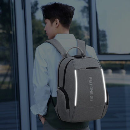 Business Travel Laptop Anti Theft Slim Laptop Bag with USB Charging Port,Tech Computer Bag Fits 15.6 Inch Laptop and Notebook