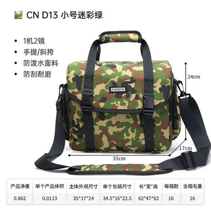 CADeN DSLR Camera Bags Professional Camera Sling Shoulder Bags for Nikon Canon Sony Lens Handbags for Outdoor Photography Travel