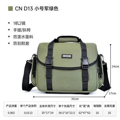 CADeN DSLR Camera Bags Professional Camera Sling Shoulder Bags for Nikon Canon Sony Lens Handbags for Outdoor Photography Travel