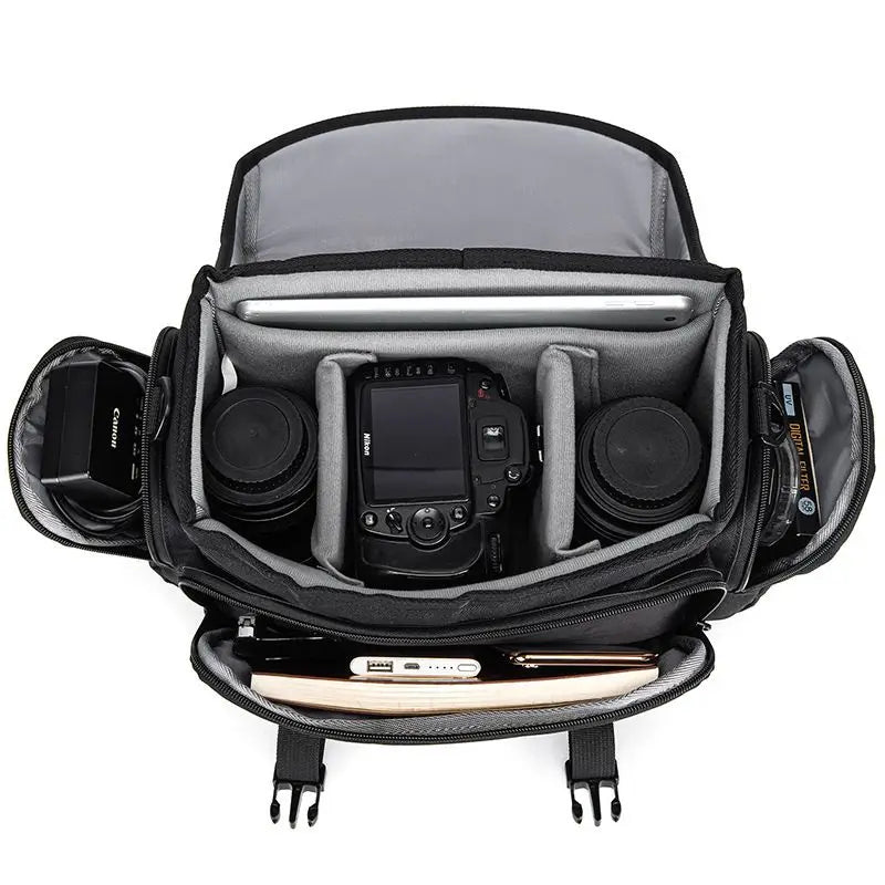 CADeN DSLR Camera Bags Professional Camera Sling Shoulder Bags for Nikon Canon Sony Lens Handbags for Outdoor Photography Travel
