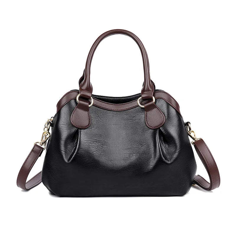 CFUN YA 2023 Fall Winter Women Handbags PU Leather Female Shoulder Bags Mother's Purse Messegner Pack Ladies Totes Bag Mochilas