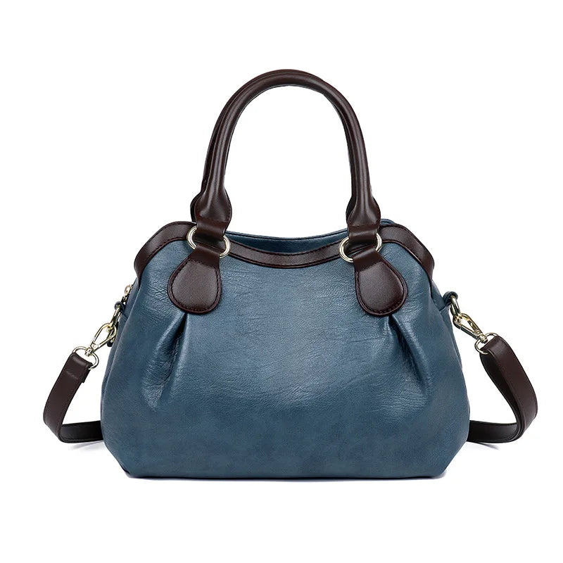 CFUN YA 2023 Fall Winter Women Handbags PU Leather Female Shoulder Bags Mother's Purse Messegner Pack Ladies Totes Bag Mochilas