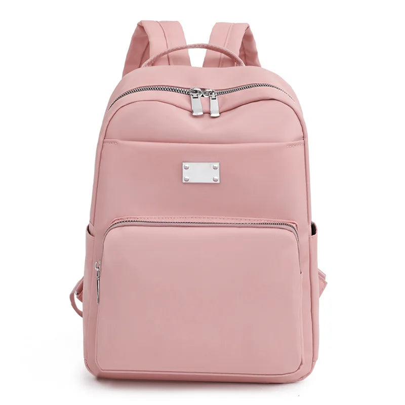 CFUN YA  2023 Fashion Pink Junior High School Backpack Women's Bag Summer Boho Travel Bagpack Student Schoolbag Girls Mom Bag