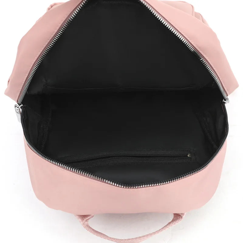 CFUN YA  2023 Fashion Pink Junior High School Backpack Women's Bag Summer Boho Travel Bagpack Student Schoolbag Girls Mom Bag