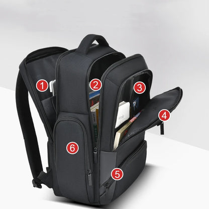 CFUN YA 2023 Men's Bag Backpack Multifunctional Backbag Male Business 15.6" Laptop Backpack USB Charging Bagpack Casual Rucksack