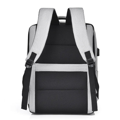 CFUN YA 2023 New Large 15.6 /17.3 Inch Laptop Backpack USB Men Computer SchoolBag Extended Business Bag Rucksack College Pack