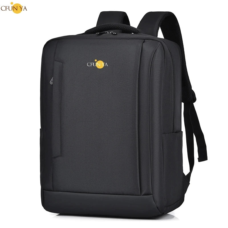 CFUN YA 2023 New Large 15.6 /17.3 Inch Laptop Backpack USB Men Computer SchoolBag Extended Business Bag Rucksack College Pack