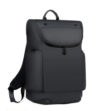 CFUN YA 2023 New Luxury Black Business Backpacks Wide Open 15.6 Computer Bagpack Men's Laptop Back Pack Waterproof Travel Bags