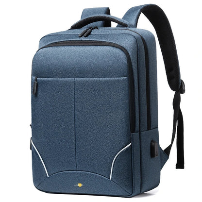 CFUN YA 2023 New Luxury Large 15.6 Inch Laptop Backpack Men USB Computer SchoolBag Business Bag Travel Rucksack College Daypack