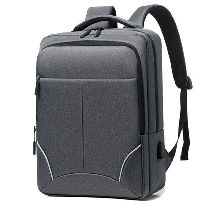 CFUN YA 2023 New Luxury Large 15.6 Inch Laptop Backpack Men USB Computer SchoolBag Business Bag Travel Rucksack College Daypack