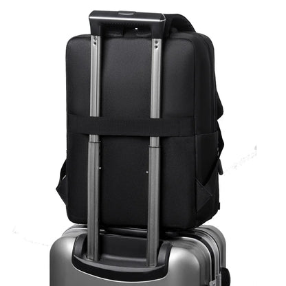 CFUN YA 2023 New Luxury Large 15.6 Inch Laptop Backpack Men USB Computer SchoolBag Business Bag Travel Rucksack College Daypack