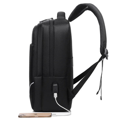 CFUN YA 2023 New Luxury Large 15.6 Inch Laptop Backpack Men USB Computer SchoolBag Business Bag Travel Rucksack College Daypack