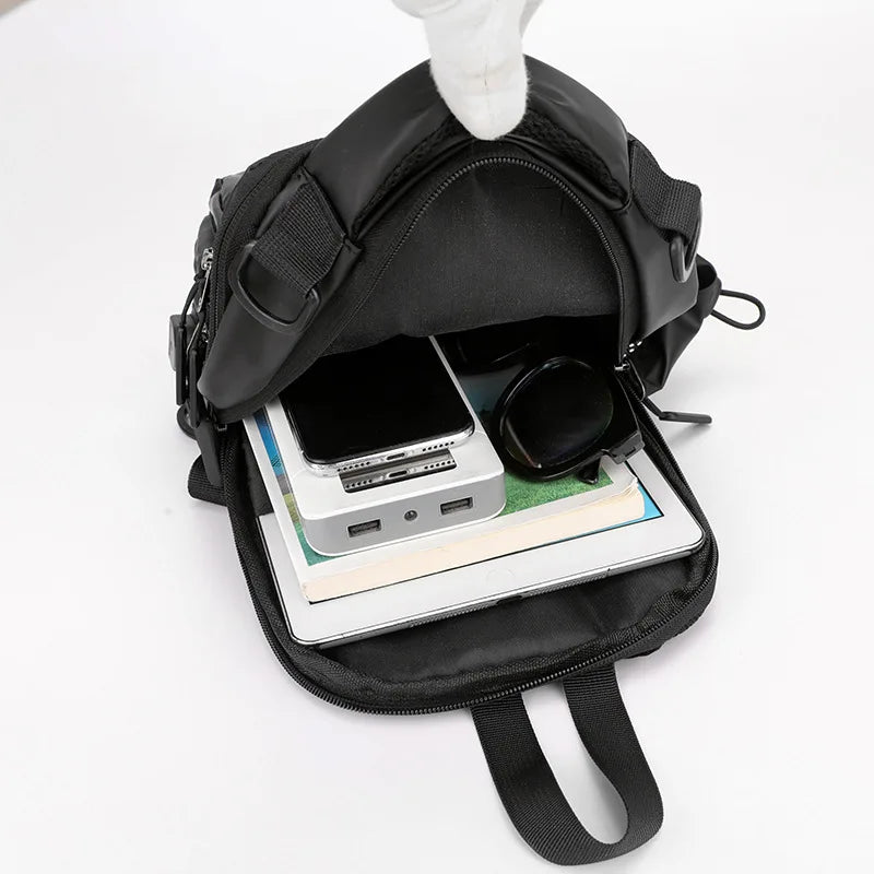CFUN YA 2023 New Men's Chest Bag Outdoor Travel Shoulder Bags Waist Pack Kangol Handbag Free Shipping 크로스백 남성 Bandolera Hombre