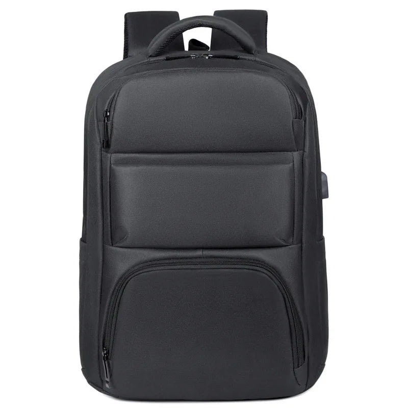 CFUN YA 2023 Spring New Business Backpack 15/17 Inch Laptop Backpacking Oxford Waterproof Travel Bagpack USB Charging School Bag