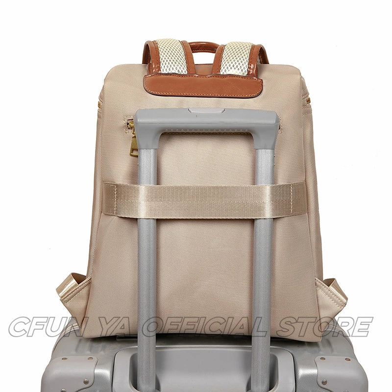 CFUN YA 2024 High Quality Luxury Women Backpack Oxford Waterproof Female Handbag Students Schoolbag Travel Bag Pack Knapsack New